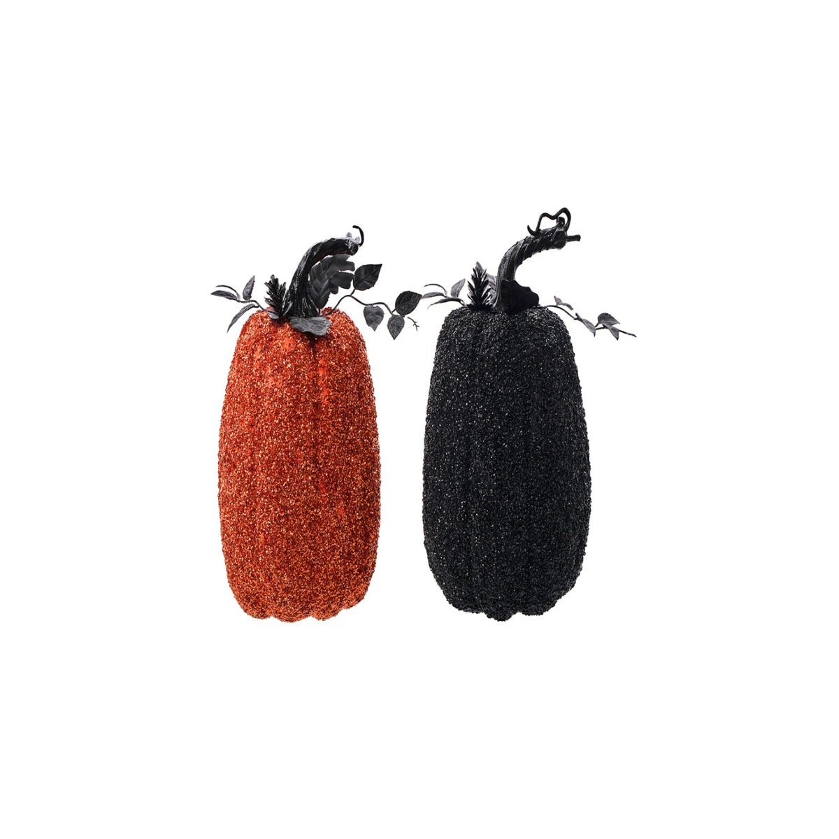 Lg Beaded Pumpkin 2 Asst