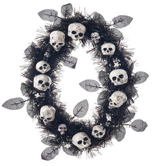 Fab Skull Wreath
