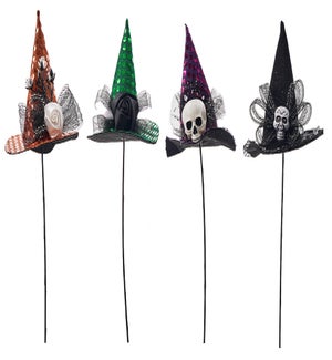 Fab Witch Hat Pick 4 Asst