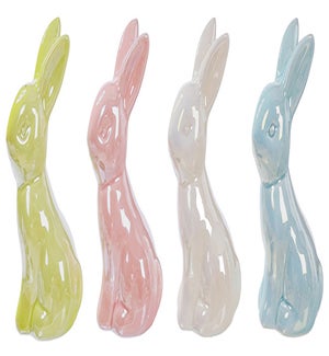 Cer Pastel Bunny 4 Asst/Tray 12 pcs