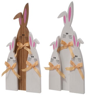 Wd Triple Bunny Block 2 Asst
