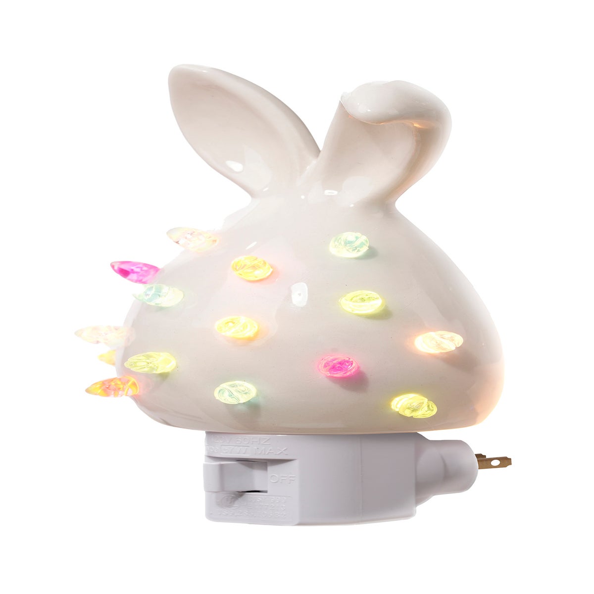 Cer Bunny Head Night Light