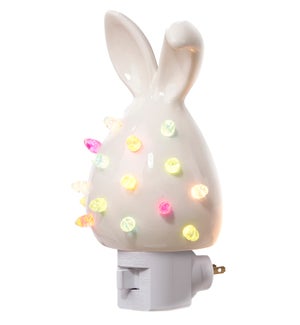 Cer Bunny Head Night Light