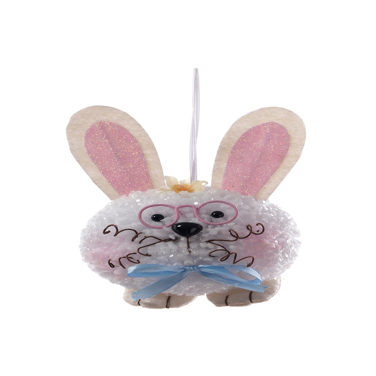 Fab Curly Whisker Hanging Bunny
