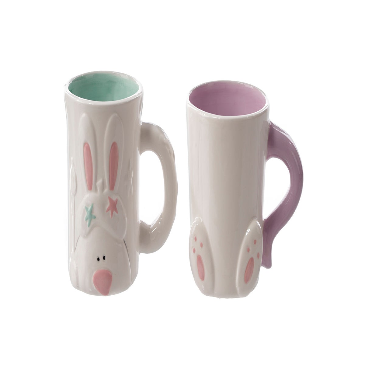 Cer Bunny Mugs 2 Asst