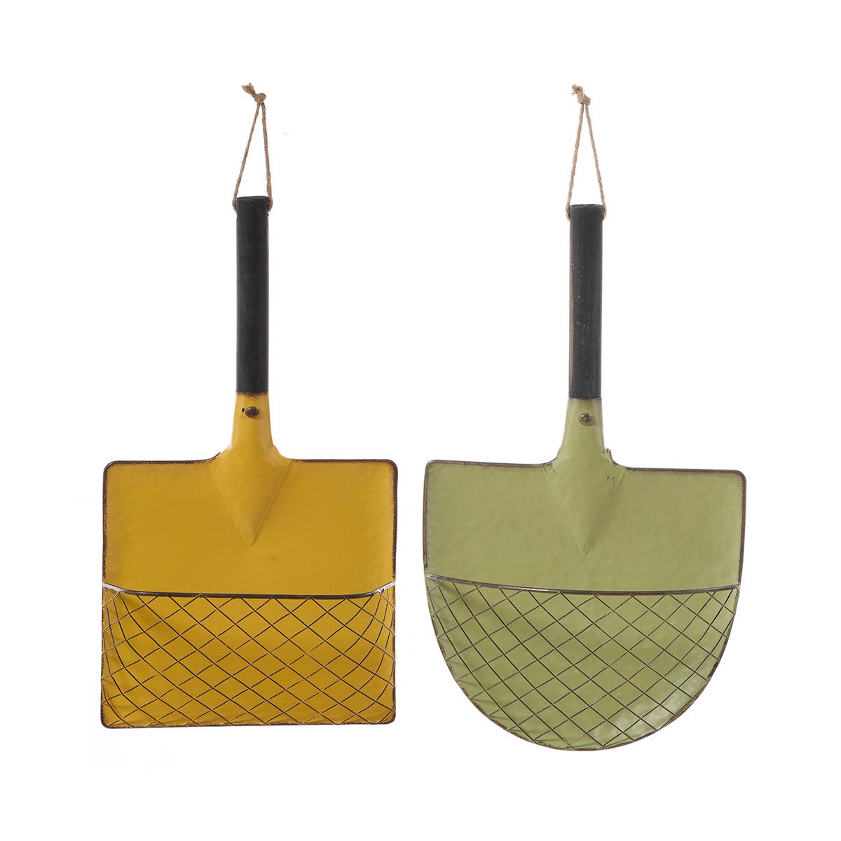 Lrg Mtl Shovel Container Hang 2 Asst