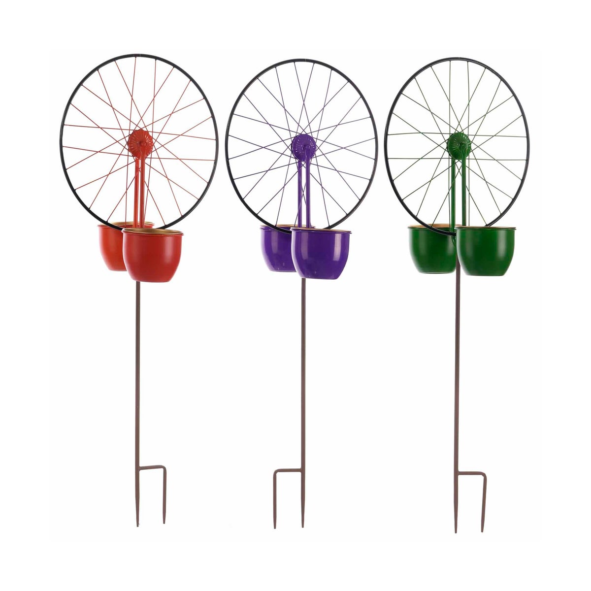 Lrg Mtl Wheel Stakes 3 Asst