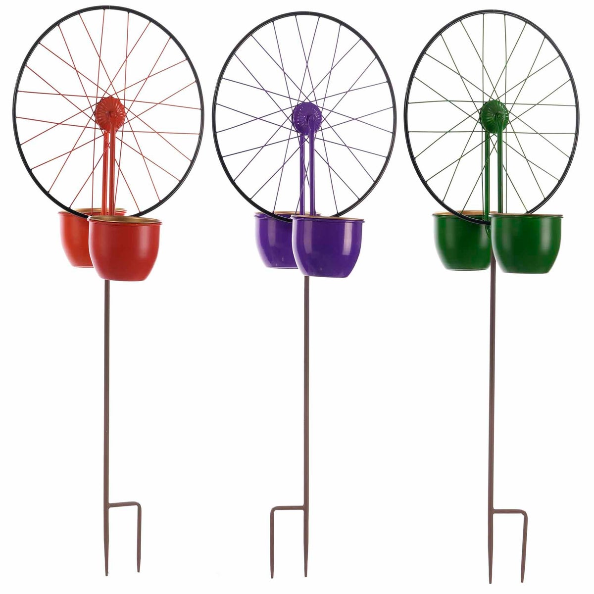 Lrg Mtl Wheel Stakes 3 Asst