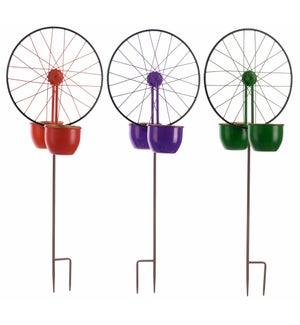Lrg Mtl Wheel Stakes 3 Asst