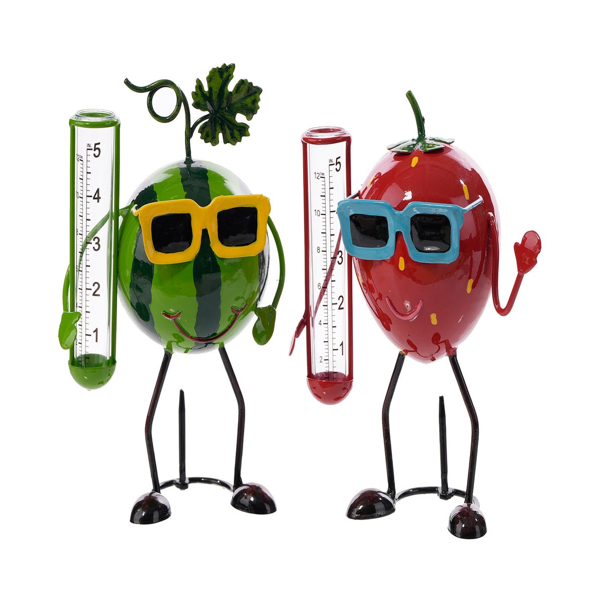 Mtl Fruit Rain Gauge 2 Asst