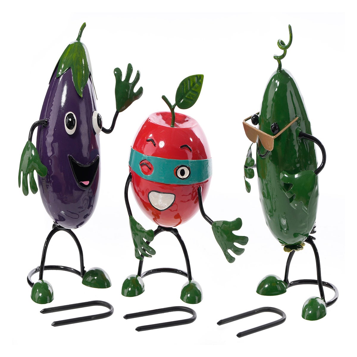Mtl Bobble Veggie Stakes 3 Asst