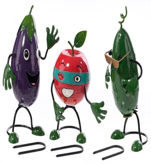 Mtl Bobble Veggie Stakes 3 Asst