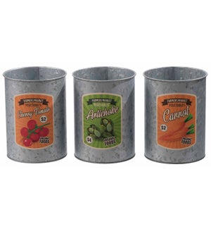 Gal Garden Pots 3 Asst