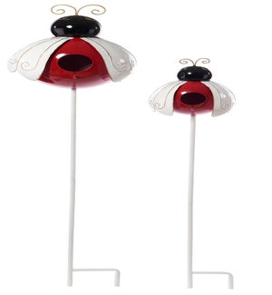 Lrg Mtl Ladybug B/H Stake