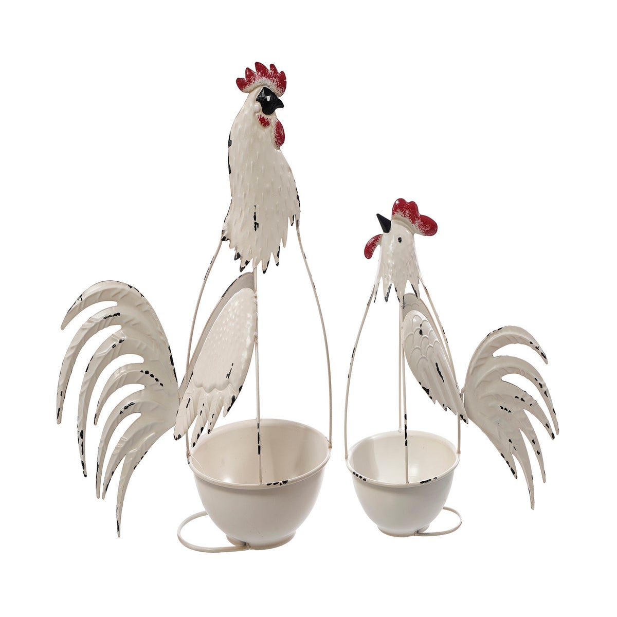 Lrg Mtl Chicken Container