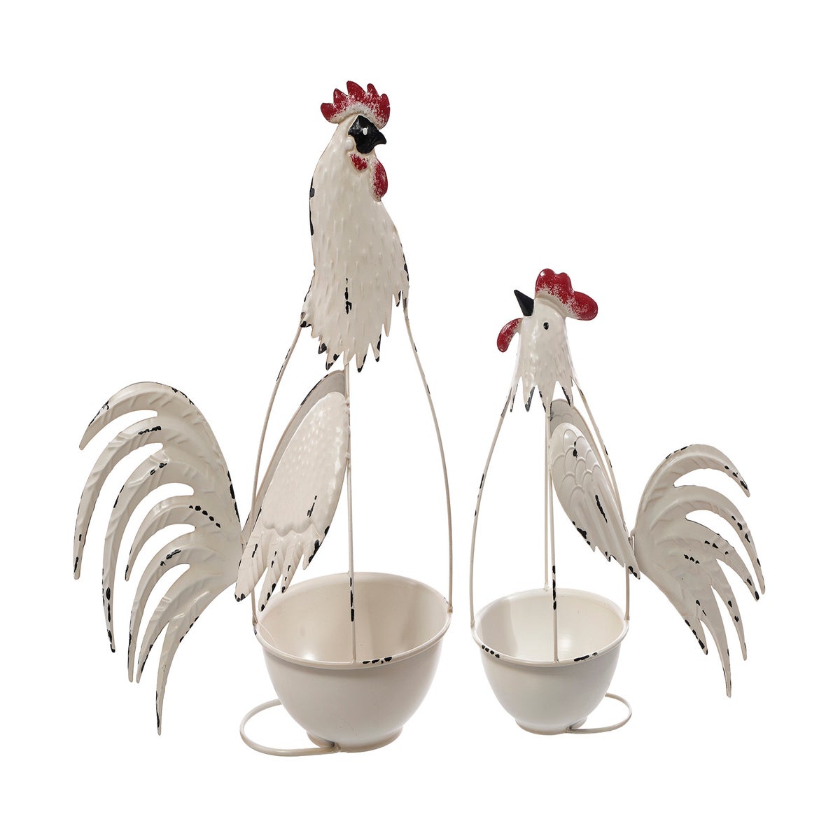 Lrg Mtl Chicken Container