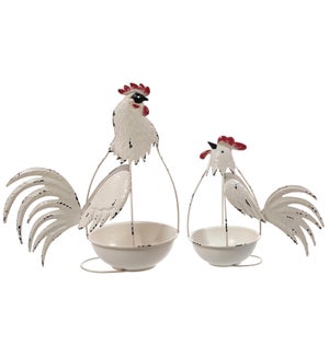 Lrg Mtl Chicken Container