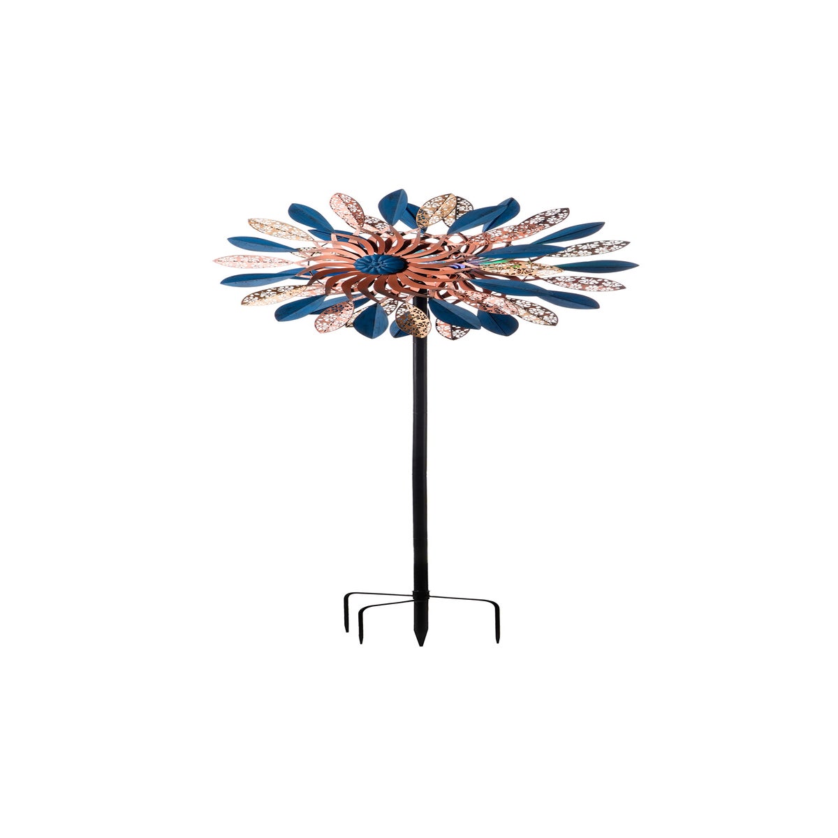 Lrg Solar Windmill Stake