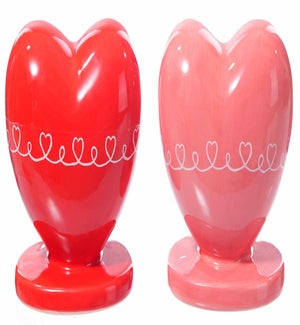 Cer Heart Stand 2 Asst