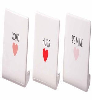 Cer Heart Word Easel 3 Asst