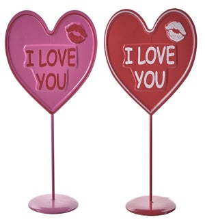 Mtl Valentine Signs 2 Asst