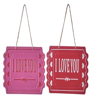 Mtl I Love You Signs 2 Asst