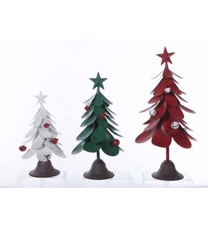 Medium Metal Green Jingle Tree Stand