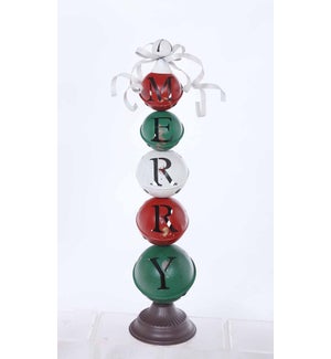 Metal R/with G Merry Bell Stand