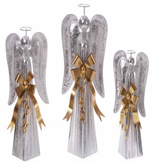 Sm Mtl S/G Angel W / Bow