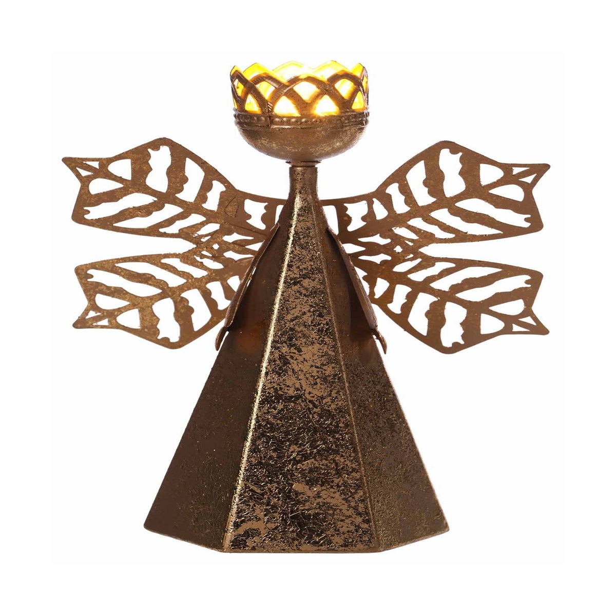 Sml Mtl Cutout Wing Angel
