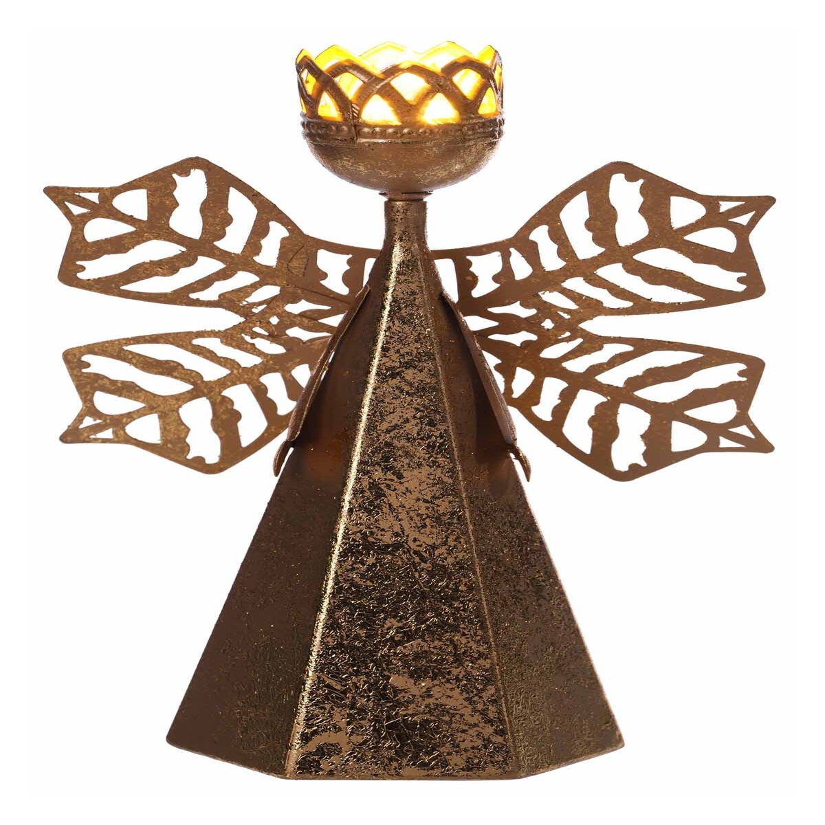 Sml Mtl Cutout Wing Angel