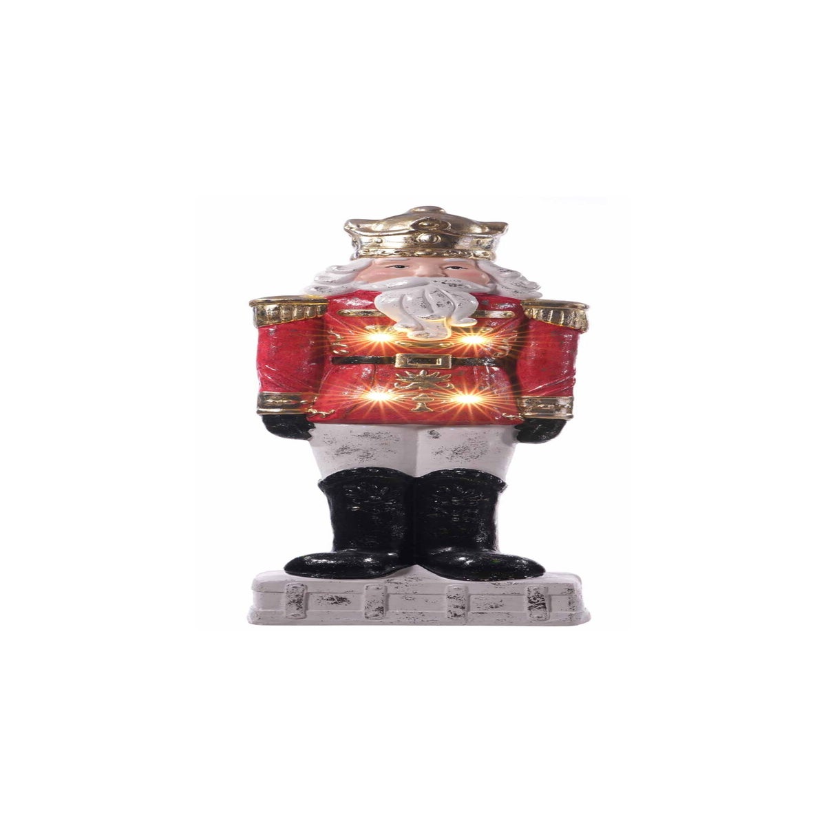 ExLg MGO Glitzy Glow Nutcracker Stand