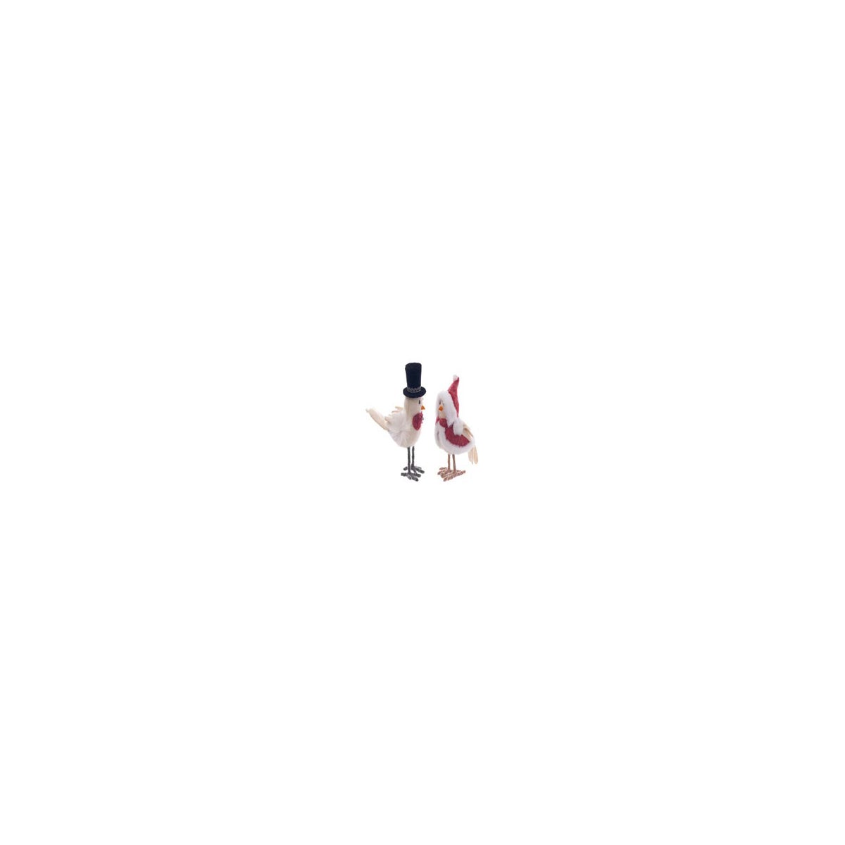 Fabric Chick Couple Stand 2 Asst