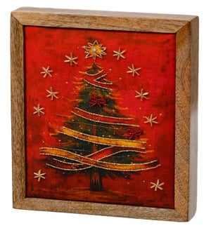 Beaded Tree Block