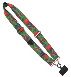 Clip and Go Straps - Christmas Collection - Pinecones and Poinsettias
