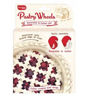 Pastry Wheels Decorator/Cutter Set