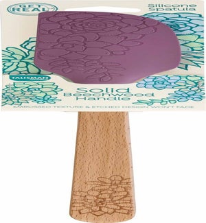 Large Silicone Spatula - Succulent - Purple