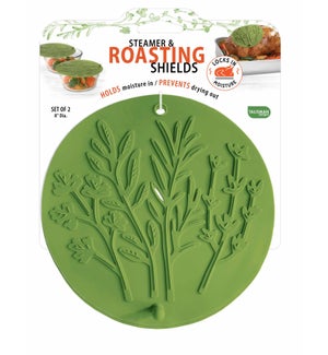 Steamer and Roasting Shield - Set of 2