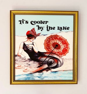 Cooler By The Lake 5x7 Art Print