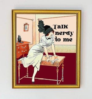 Nerdy 5x7 Art Print