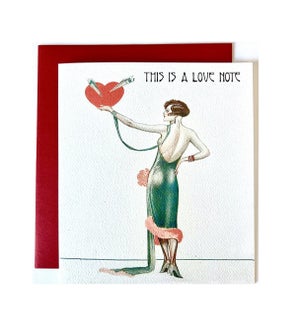 Love Note Greeting Card