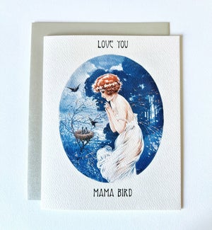 Mama Bird Greeting Card