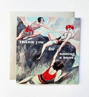 Lend A Hand Greeting Card