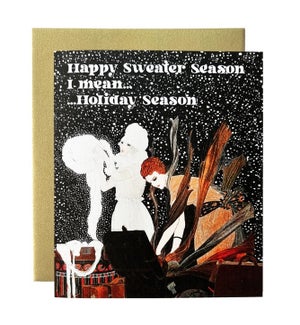 Sweater Greeting Card