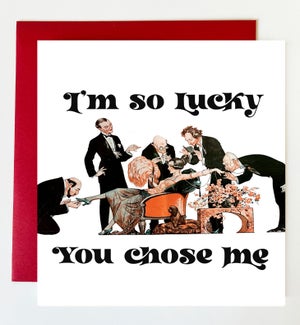 Lucky Greeting Card