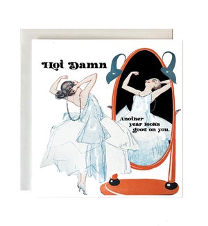 Hotdamn Greeting Card