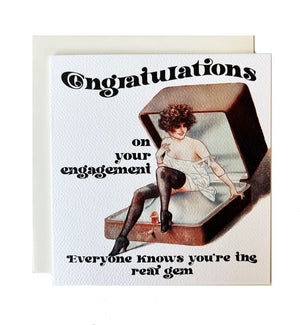Gem Greeting Card