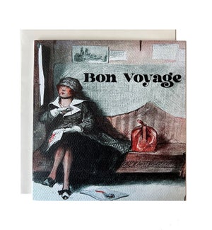 Bon Voyage Greeting Card