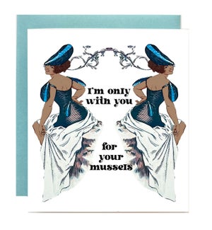 Mussels Greeting Card