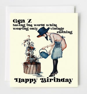 Gen Z Greeting Card